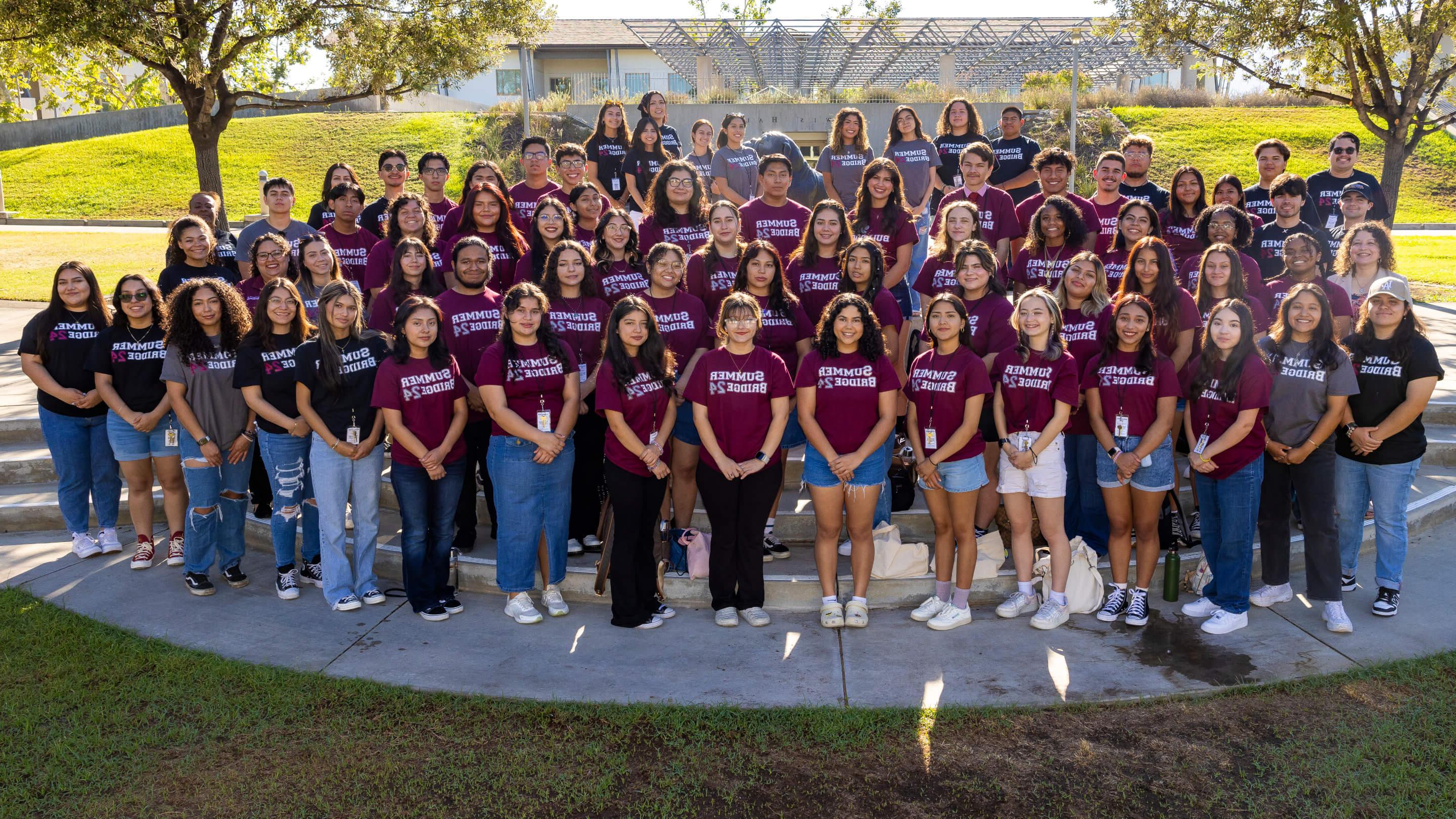 Summer Bridge 2024 group photo University of Redlands